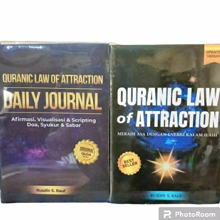 Extra PAKET 2 BUKU QURANIC LAW OF ATTRACTION  QURANIC LAW OF ATTRACTION DAILY JOURNAL