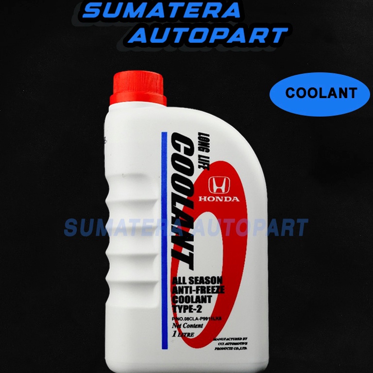 Stok Baru cairan air radiator coolant all season type 2 anti freeze honda accord brio brv city civic