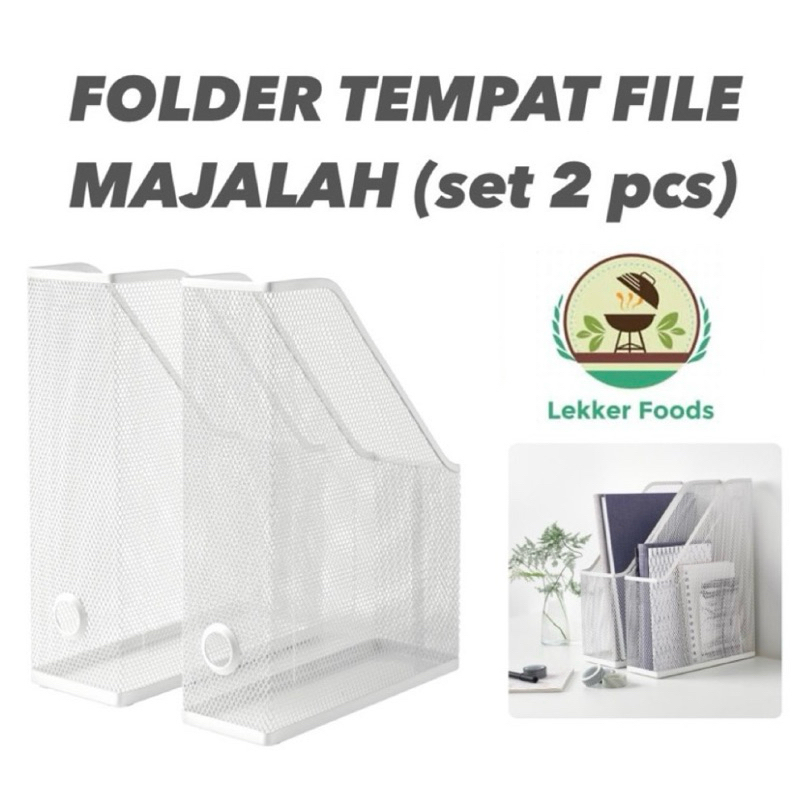 

Folder File Tempat Majalah Kertas Koran Buku Organizer Dronjons