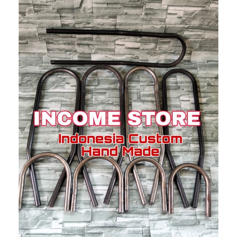 Behel u behel besi u tatakan jok motor custom japstyle tebal