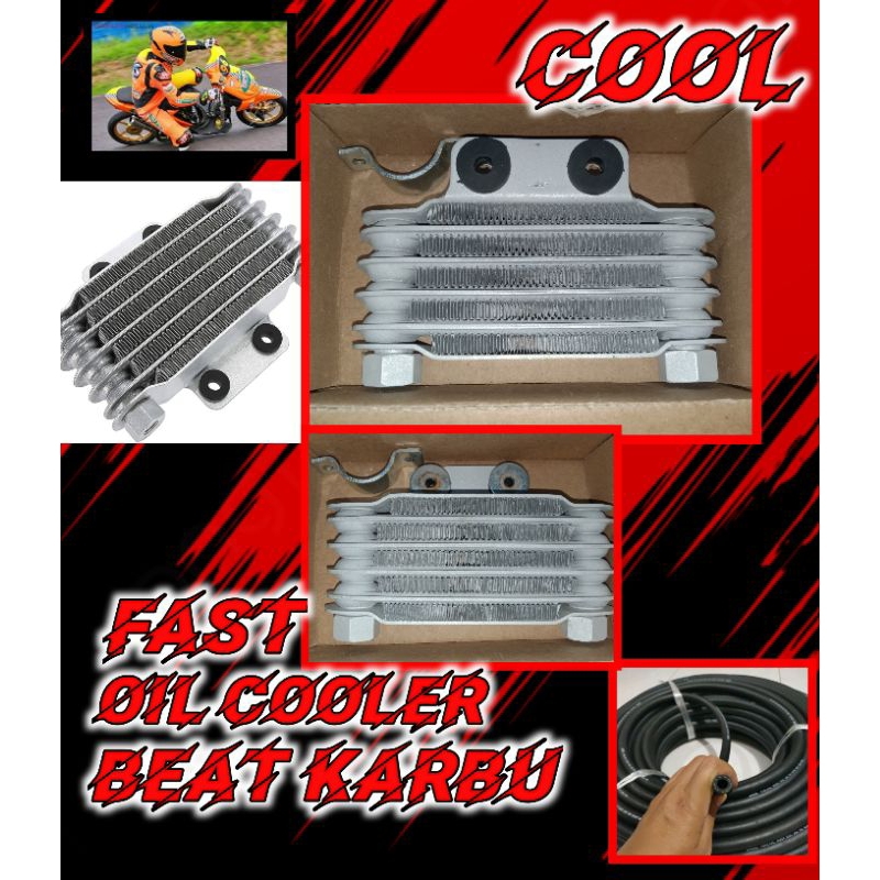 OC OIL COOLER MOTOR BEAT KARBU DLL TERMURAH SCOND MAIN