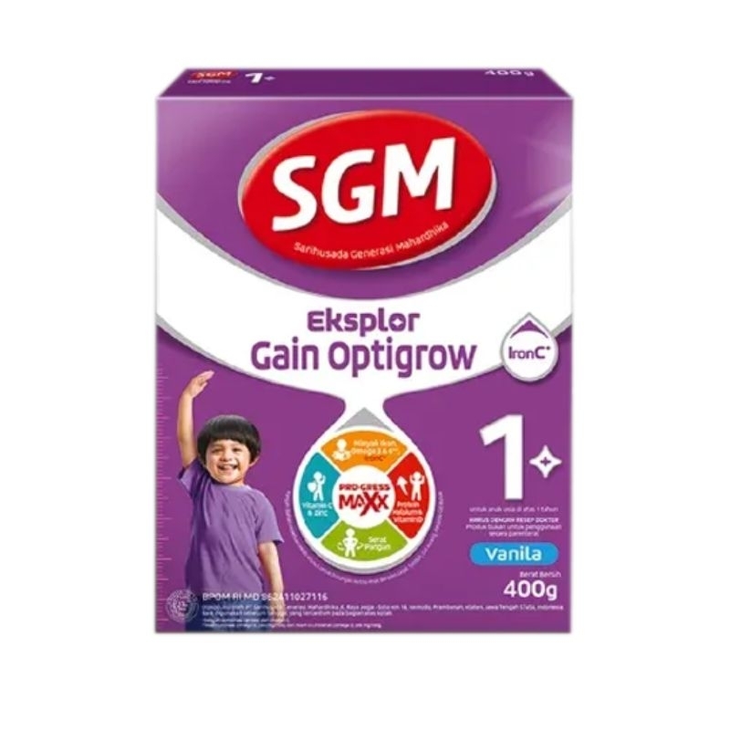 

SGM eksplor Gain optigrow vanila 400 gr