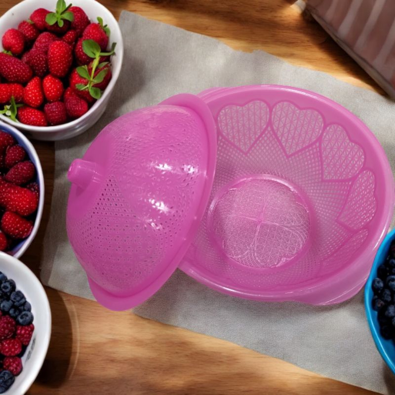 Bakul Nasi Wakul dengan Tutup / Bakul Nasi Bogor 14 Tempat Nasi Plastik Serbaguna