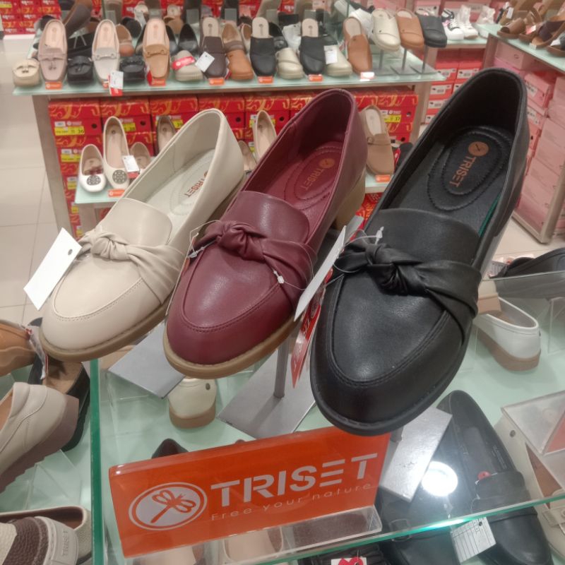 TRISET SEPATU SLIP ON | SEPATU KERJA WANITA | ORIGINAL