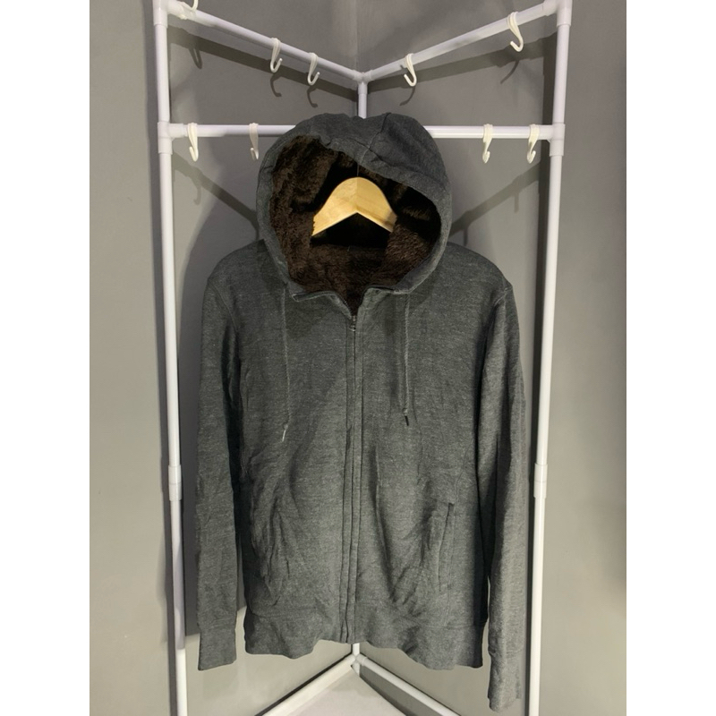 Hoodie Second Zipper Uniqlo