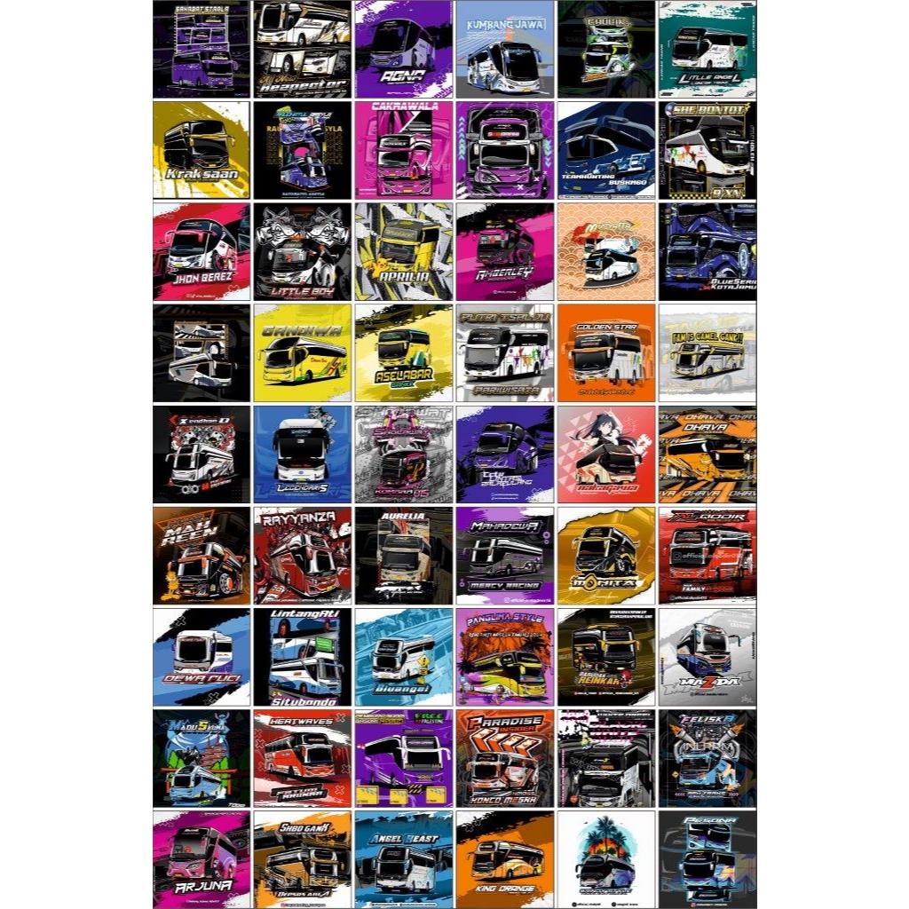 

Stiker Hologram Isi Hingga 54 PCS! STIKER BUS MANIA Bis Telolet Basuri