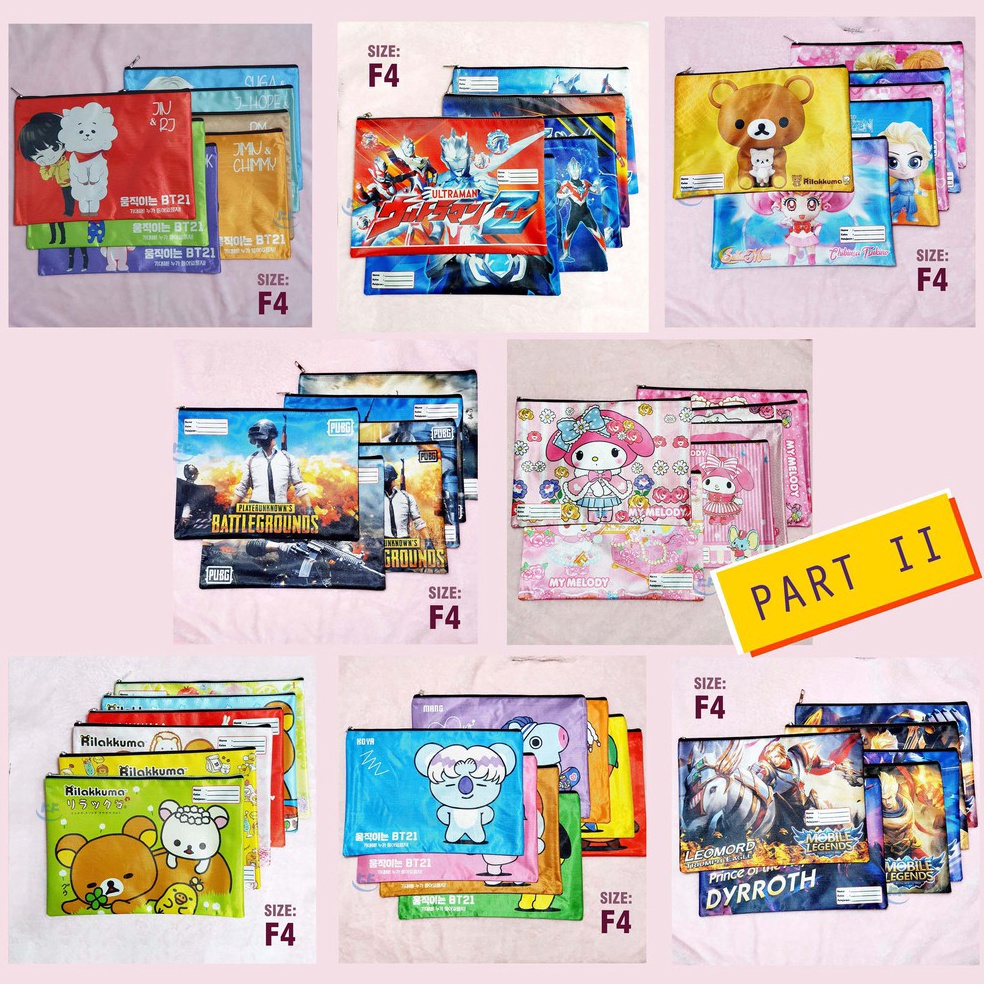 

order per set PART II Map Folder Dokumen F4 kain d P1W8