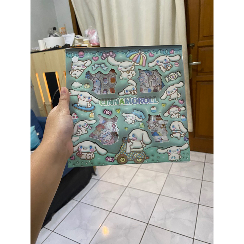 

sticker cinnamoroll lucu 1 box isi 100 lembar