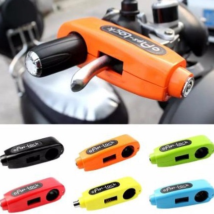 Paling Diminati Caps Lock Kunci Gembok Anti Maling  Pengaman Stang Motor