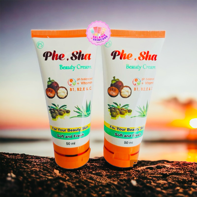 2 Pcs / Phe Sha Beauty Cream Original BPOM Exp Date 2027