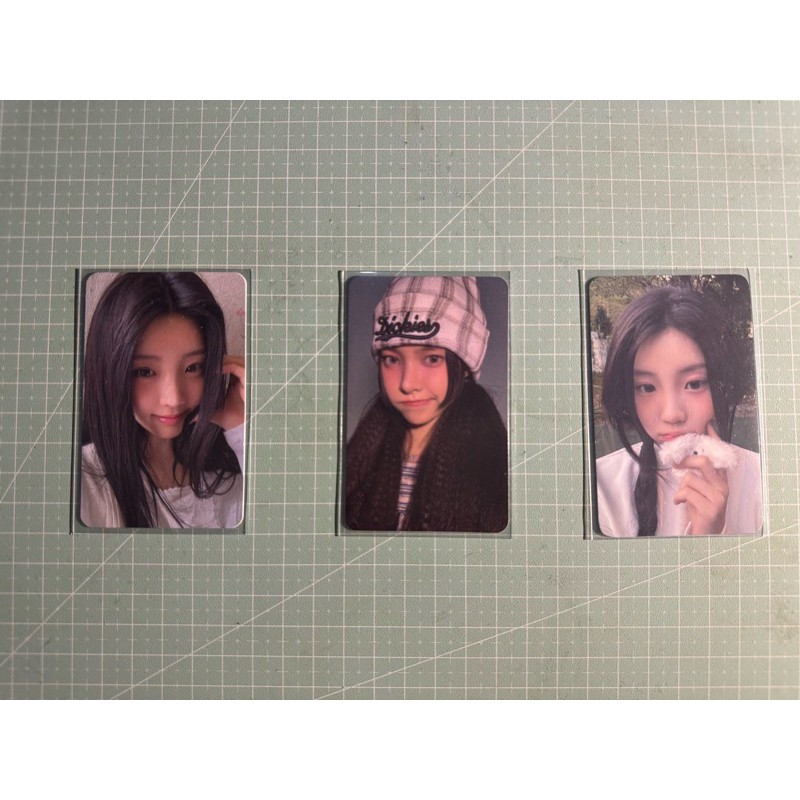 ILLIT PHOTOCARD BENEFIT LUCKYDRAW OLIVEYOUNG PC ILLIT YUNAH WONHEE MINJU IROHA MOKA PHOTOCARD OFFICI