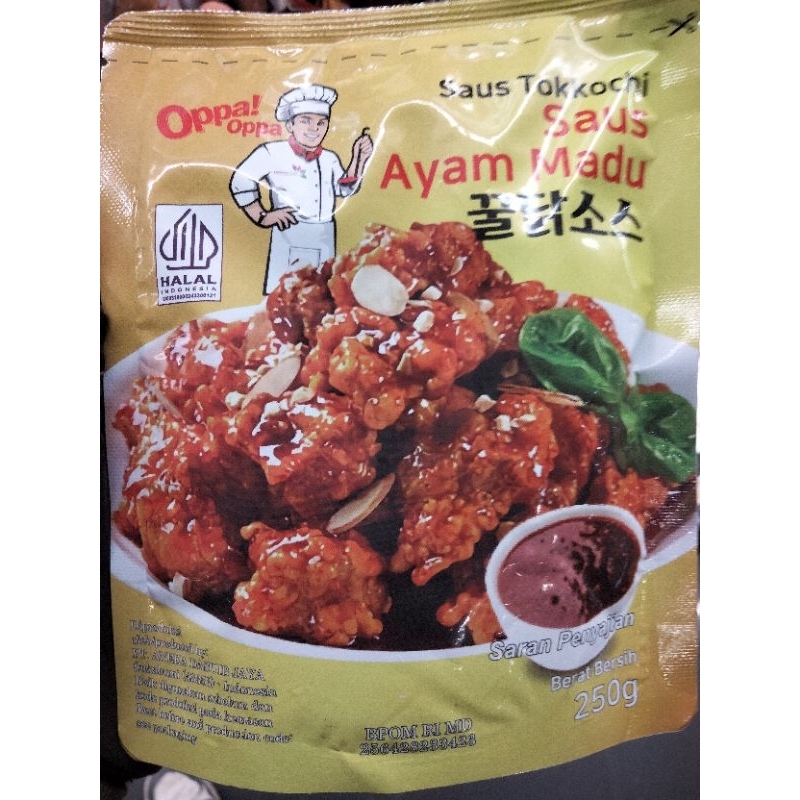 

Saus ayam madu oppa