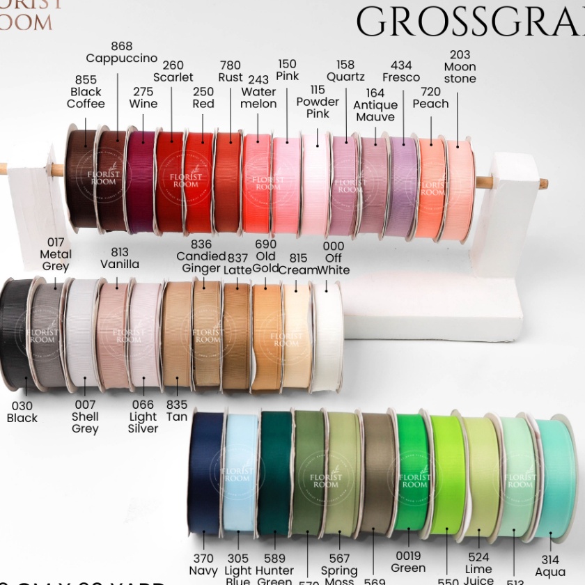 

Langka Pita Grossgrain 2cm x 2 Yard Ribbon