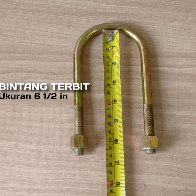 Stok terbatas U BOLT BEHEL PER L3 FUTURA PANTHER APV T12ss GRAND MAX IO MEGA CARRY Panjang 6 12 in