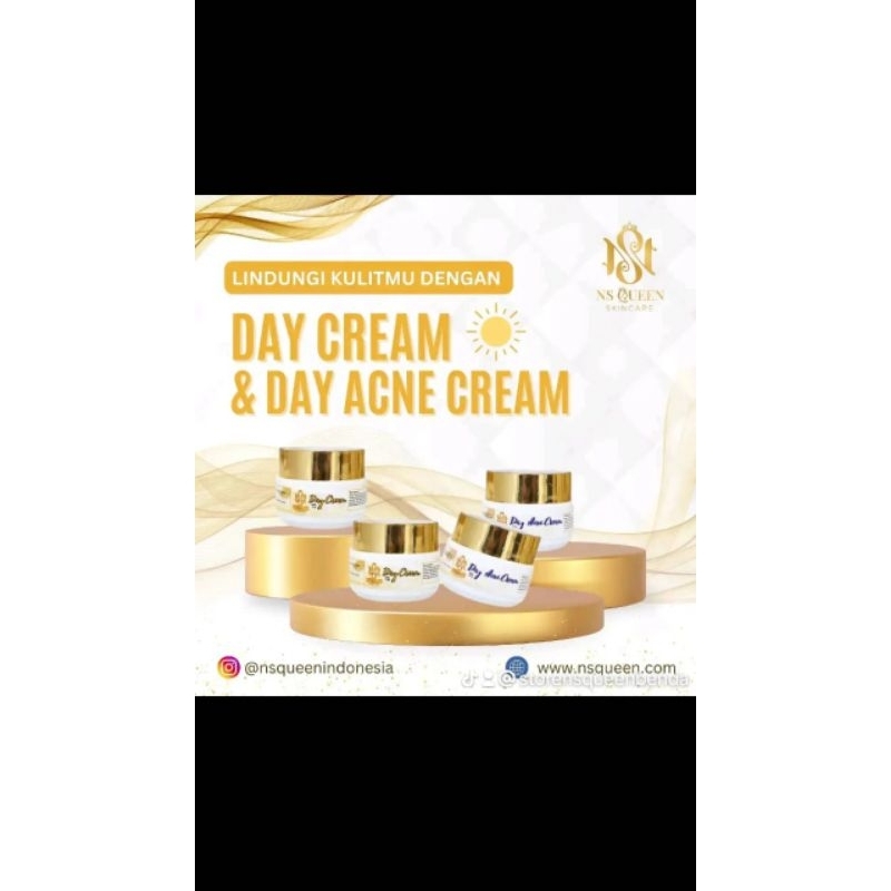DAY CREAM & DAY ACNE CREAM NS QUEEN