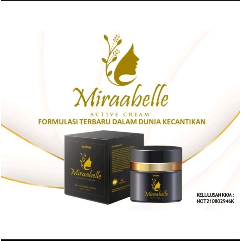 Miraabelle active cream, night cream anti aging/Flek hitam/keriput