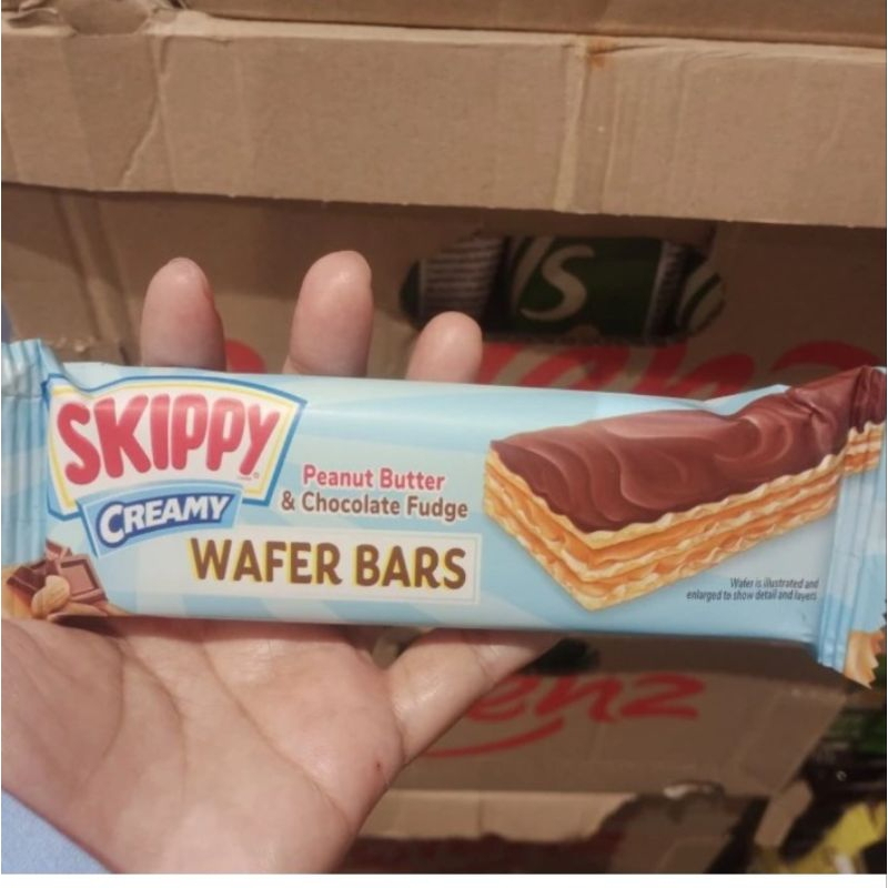 

skippy creamy wafer bars 1.3 oz 36gr