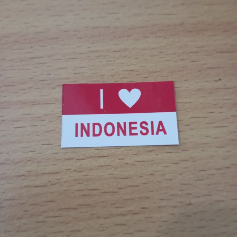 

Stiker Pipi Bendera Merah Putih Indonesia
