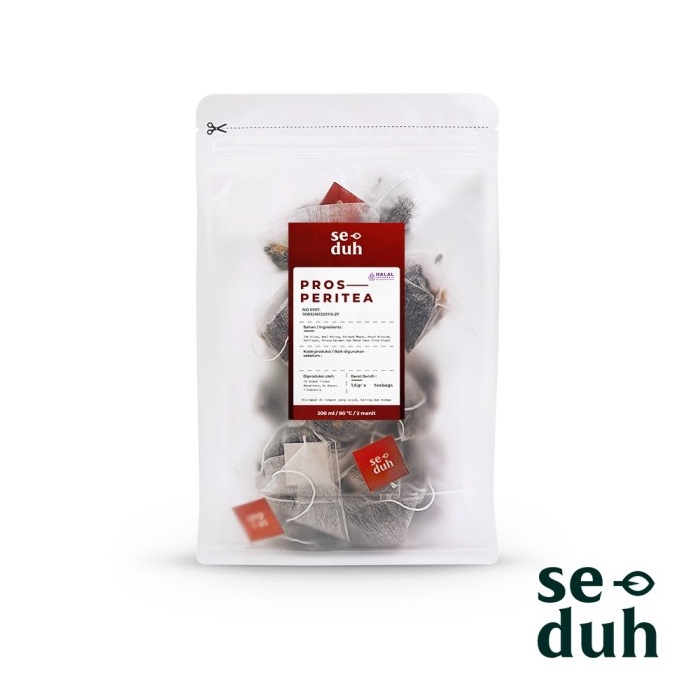 

LIMIT SEDUH TEA BLEND PREMIUM TEA BAG POUCH isi 12 Tea bag SERIES B