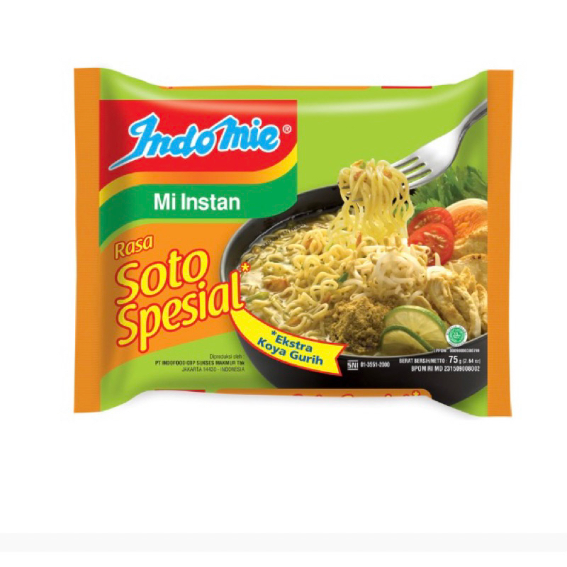 

Expired Desember 2024 Indomie Instant Noodle Mie Instan 75 gr Mi Rebus Kuah Rasa Soto Spesial