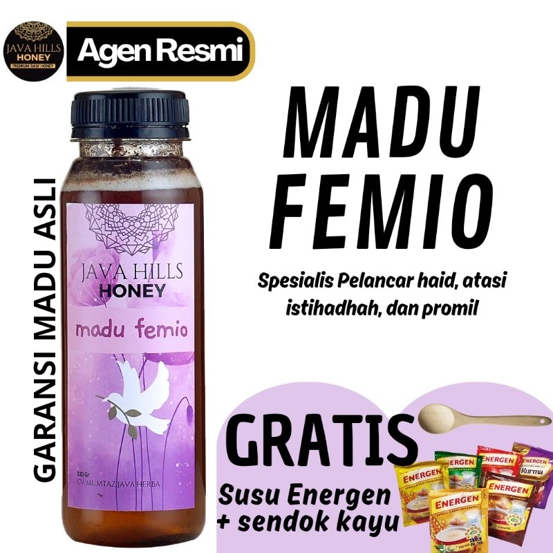 

JAVA HILLS HONEY MADU FEMIO, FLEK HAID, ISTIHADHAH DAN PROMIL| JAVAHILLS