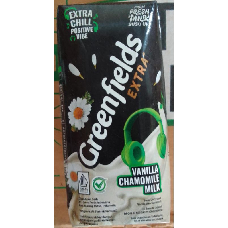 

Susu Greenfields extra vanilla chamomile 200ml