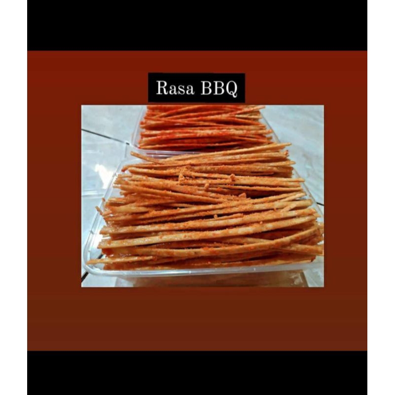 

Lidi-lidian gepeng rasa barbeque