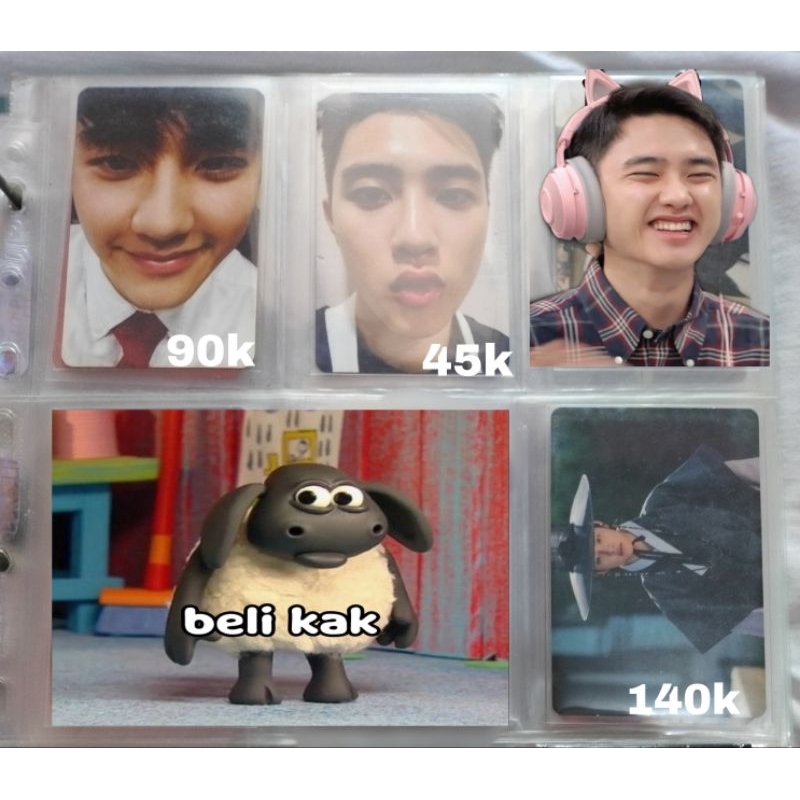 PHOTOCARD D.O. KYUNGSOO OFFICIAL