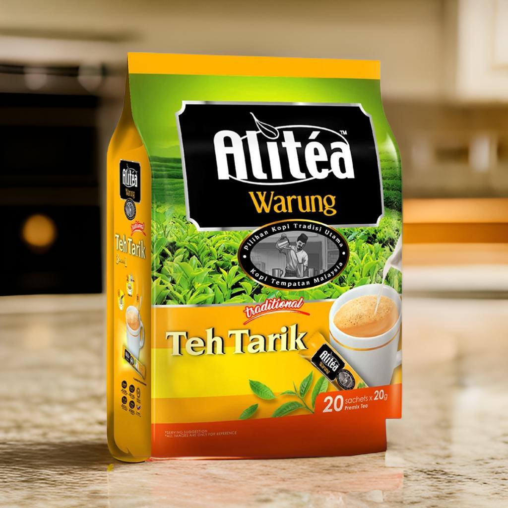 

Alitea Warung 3 in 1 Teh Tarik (20g X 20 Sachets)