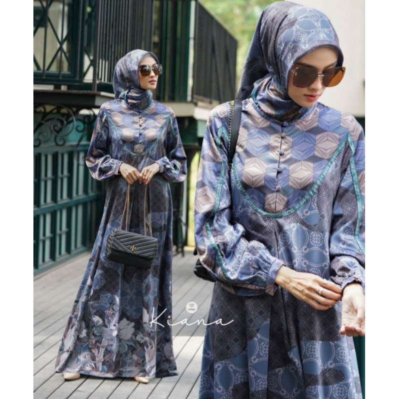 Dress Printing Premium KIANA Dress By SKHATA ORI