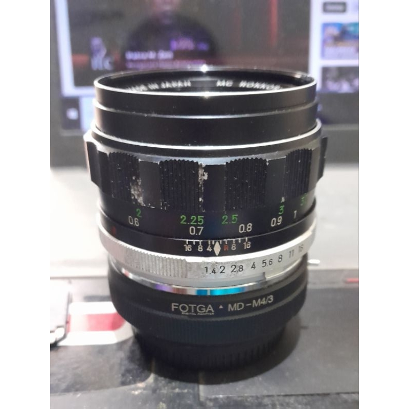 MC rokkor- PF 58mm F 1.4 minolta