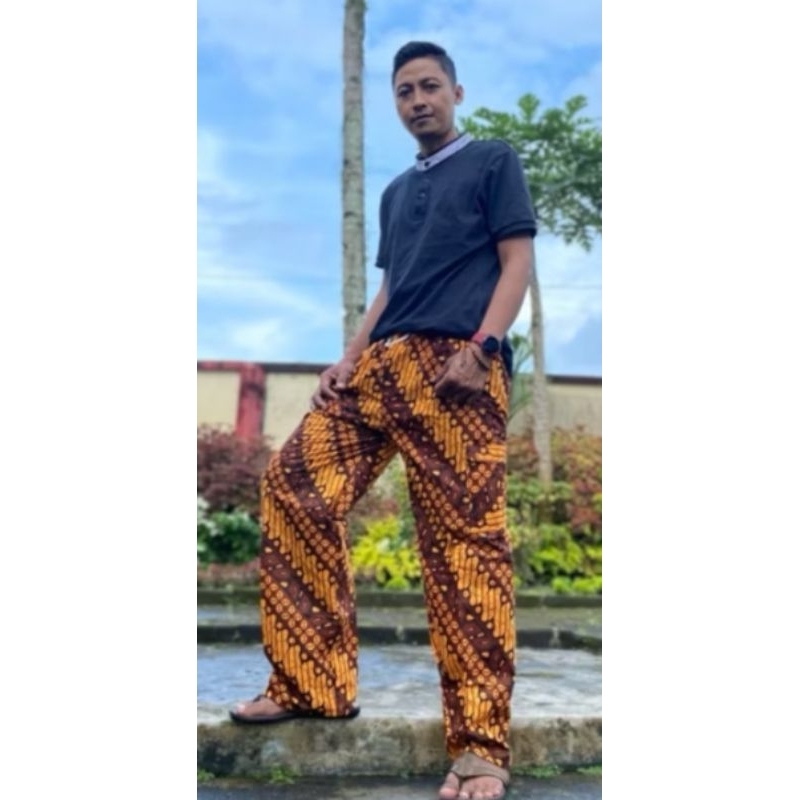Celana batik dewasa - celana batik boim - celana batik Betawi - celana batik tradisional