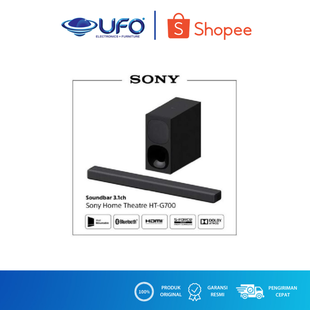 SONY SOUNDBAR WITH DOLBY ATMOS HT-G700