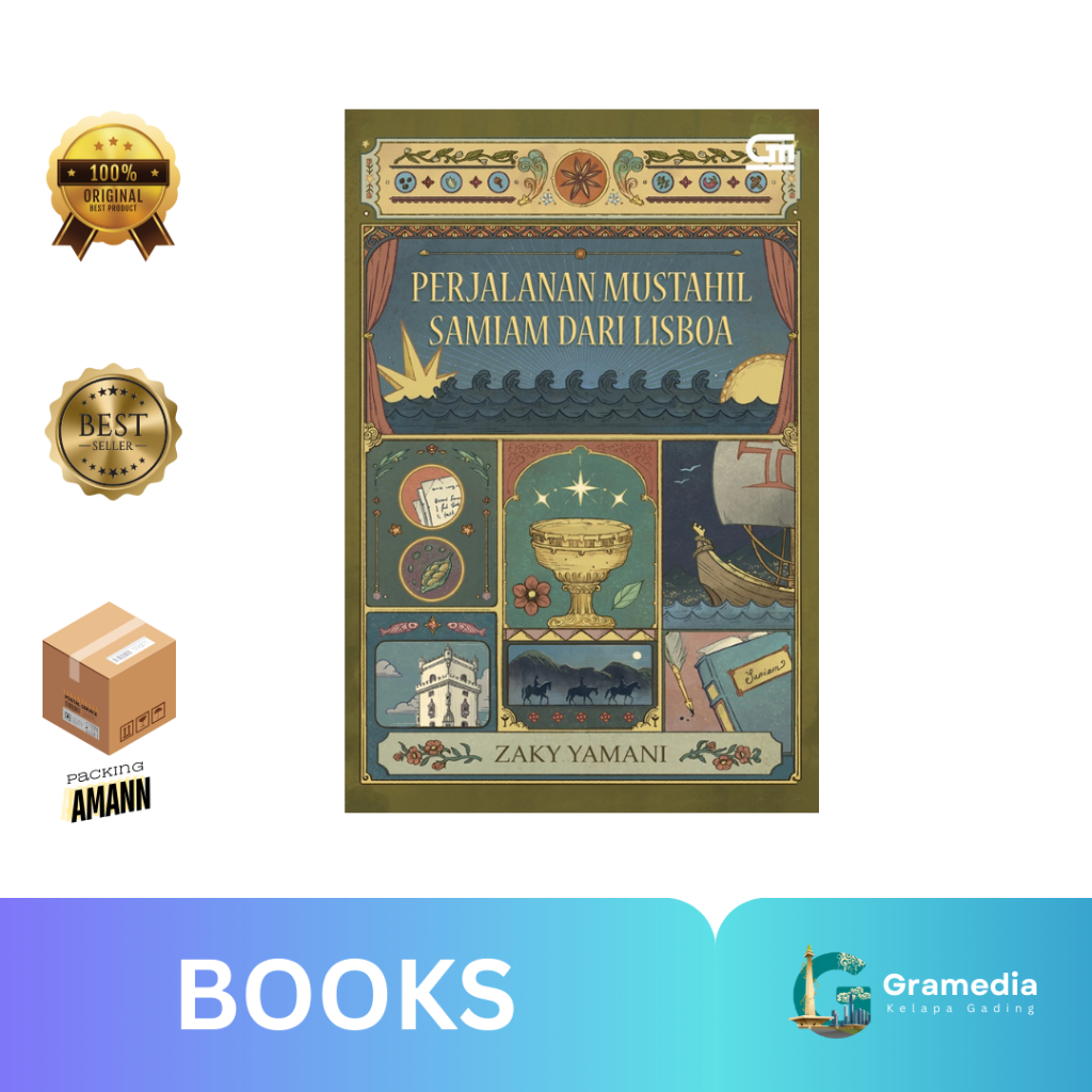 Gramedia MKG - Novel - Perjalanan Mustahil Samiam dari Lisboa - Zaky Yamani