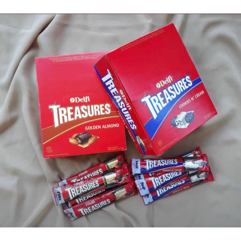 

Treasure Delfi /Coklat Isi / Coklat Delfi