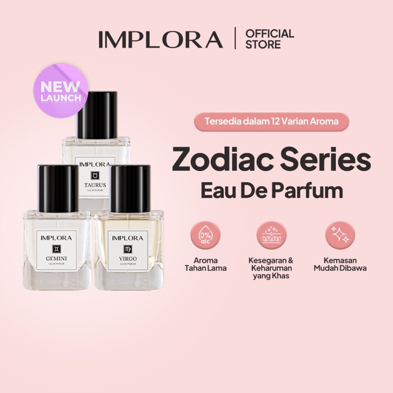 IMPLORA ZODIAC SERIES EDP 30ML || PARFUM IMPLORA ZODIAC