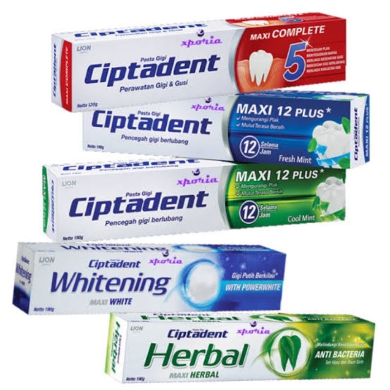 Ciptadent Pasta Gigi Fresh Mint - Cool Mint 190 gram