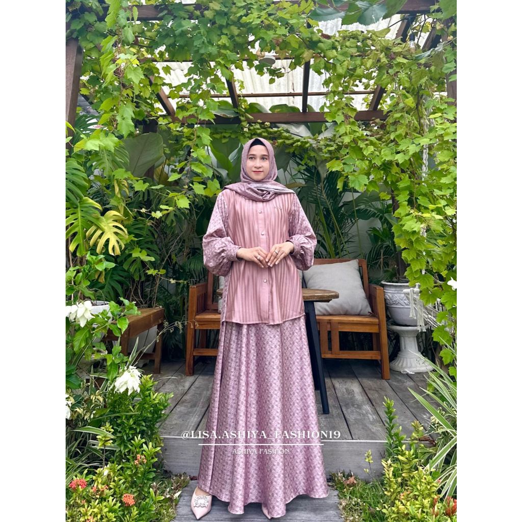 NVS TAWWANA ONE SET WITH SCRAF VOAL PREMIUM/NOVIA SUKIJO ONESET PREMIUM