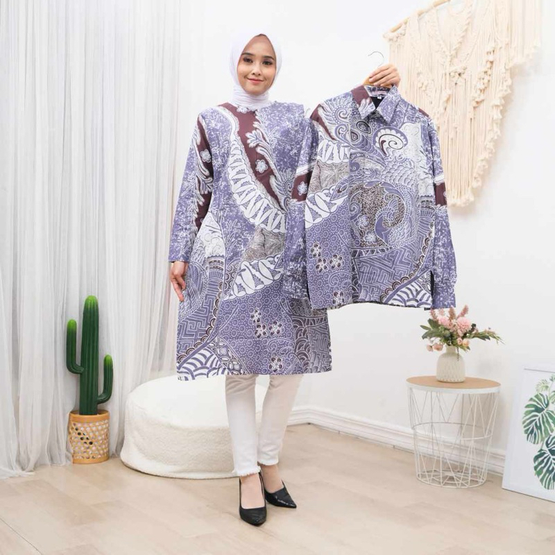 Batik Premium Tunik Wanita Solo Puring Premium