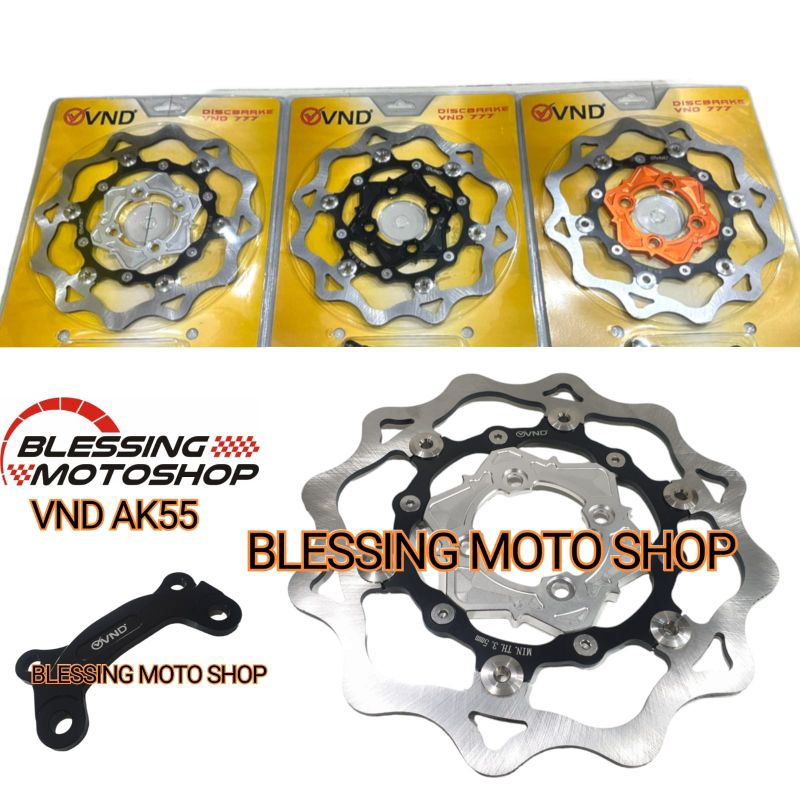piringan cakram depan ak55 260mm jupiter mx discbrake model galfer vnd mx new cakram original vnd ak