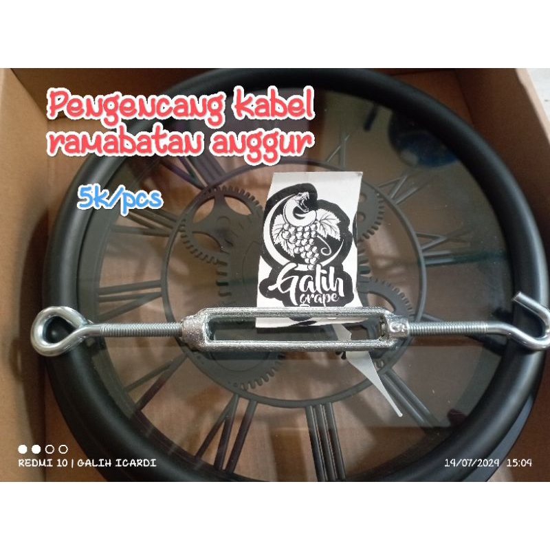 Alat pengencang kabel rambatan anggur