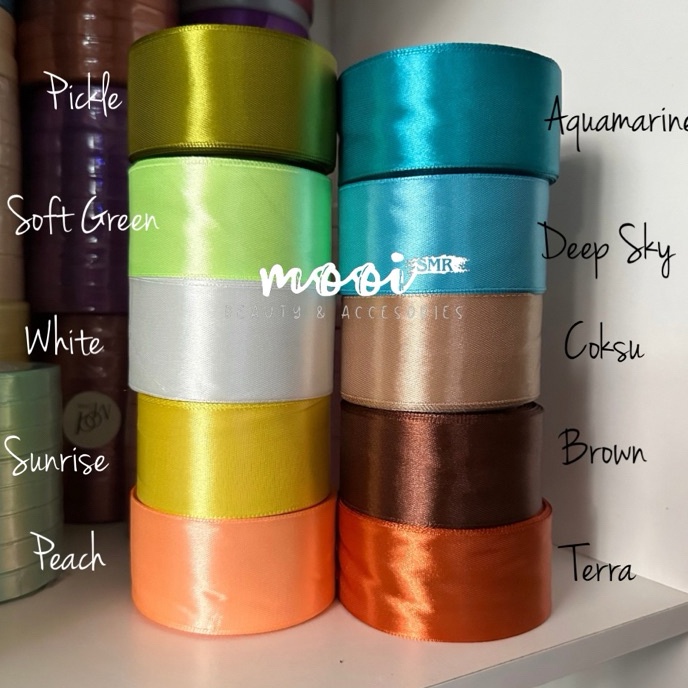 

Diskon PITA SATIN 4 CM PER ROLL