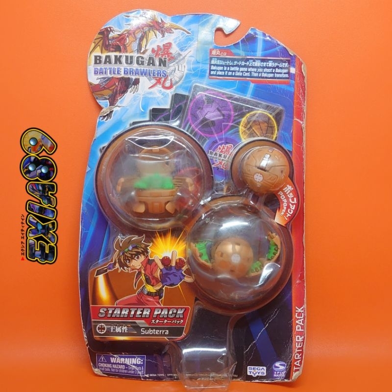 Bakugan Battle Brawlers Starter Pack - Subterra Sega Toys