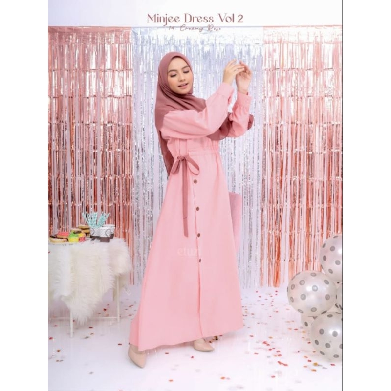 Gamis Minjee Dress Vol 2 By Etuzi Gamis Saja