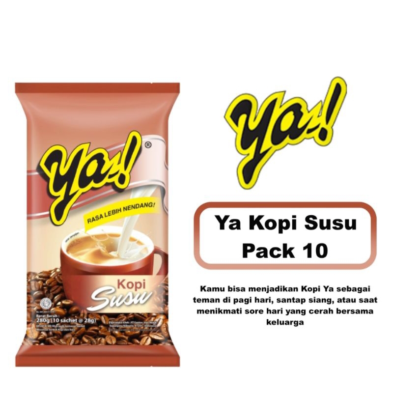 

Kopy Ya Susu 10s/Sachet/Renceng/Arrindhamiss