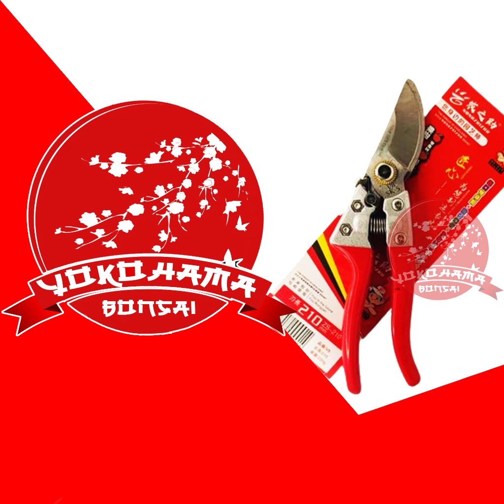 YOKOHAMA BONSAI-Alat bonsai dan berkebun, Gunting dahan Jepang