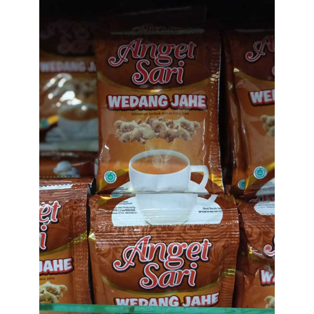 

Anget Sari Wedang Jahe 12s Dijual PER RENTENG