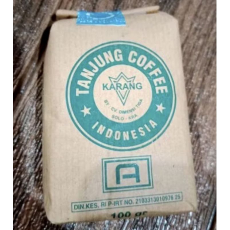 

Kopi Bubuk Arabica Asli Solo Jawa Tengah Y6 Merk Tanjung 100 Gram