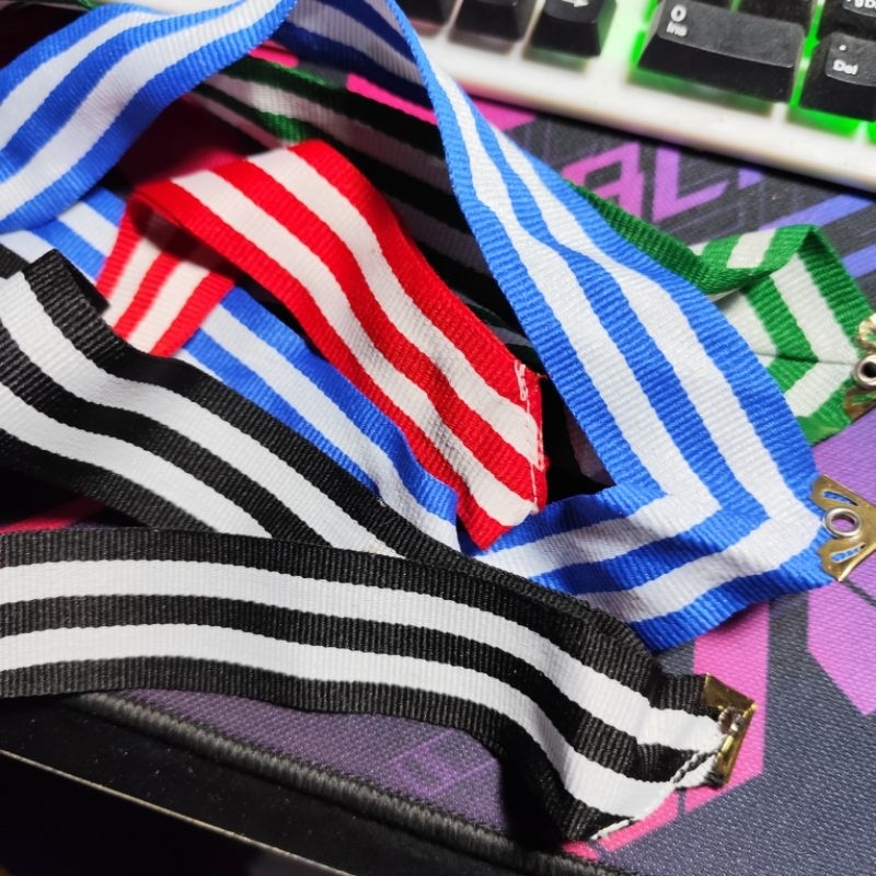 

TALI MEDALI PANJANG 90 CM + RING READY PAKAI.