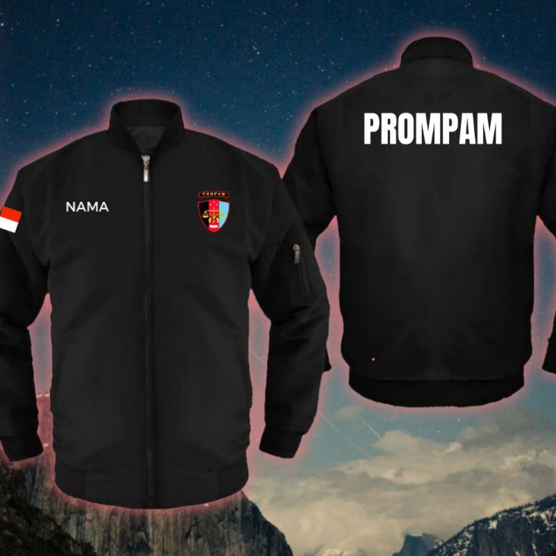 jaket bomber propam polri